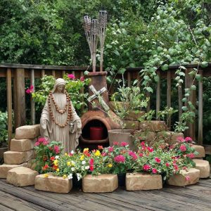 Backyard prayer